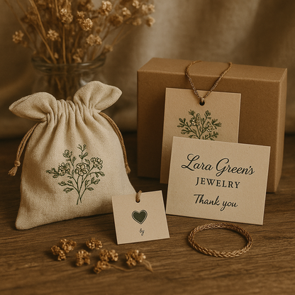 Lucky Fairy Necklace in Sterling Silver and Gold